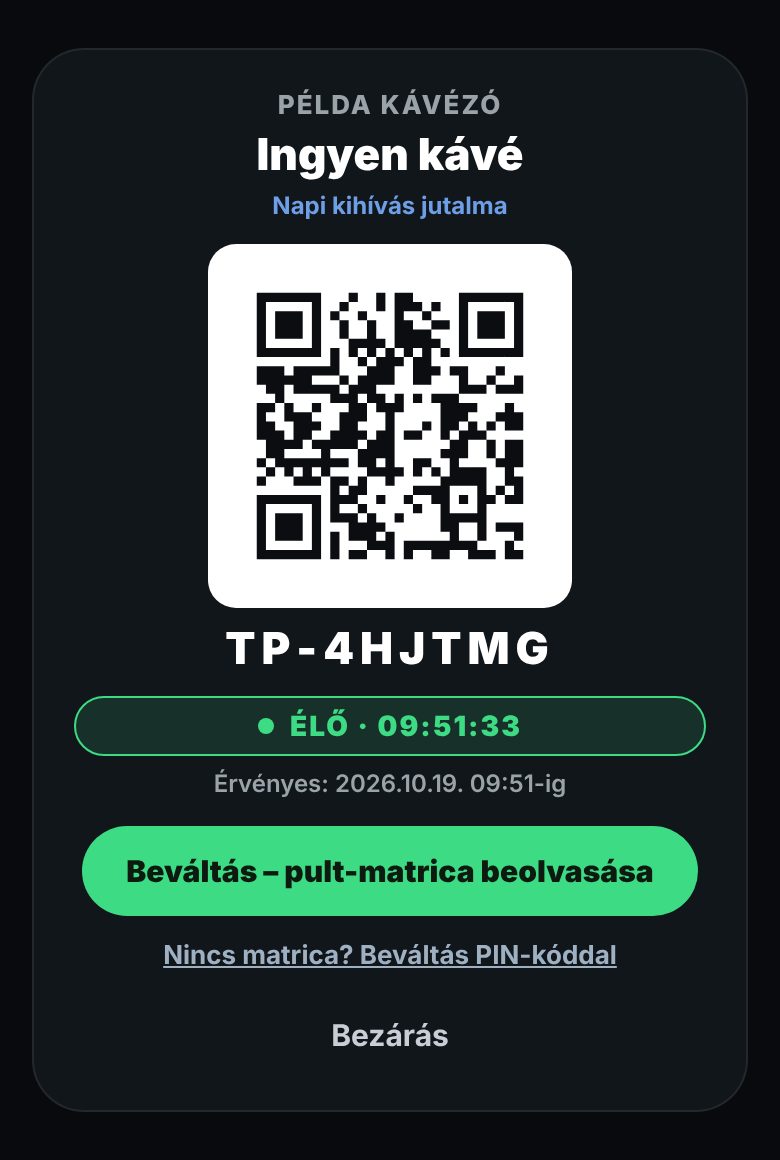 Kupon QR-kóddal